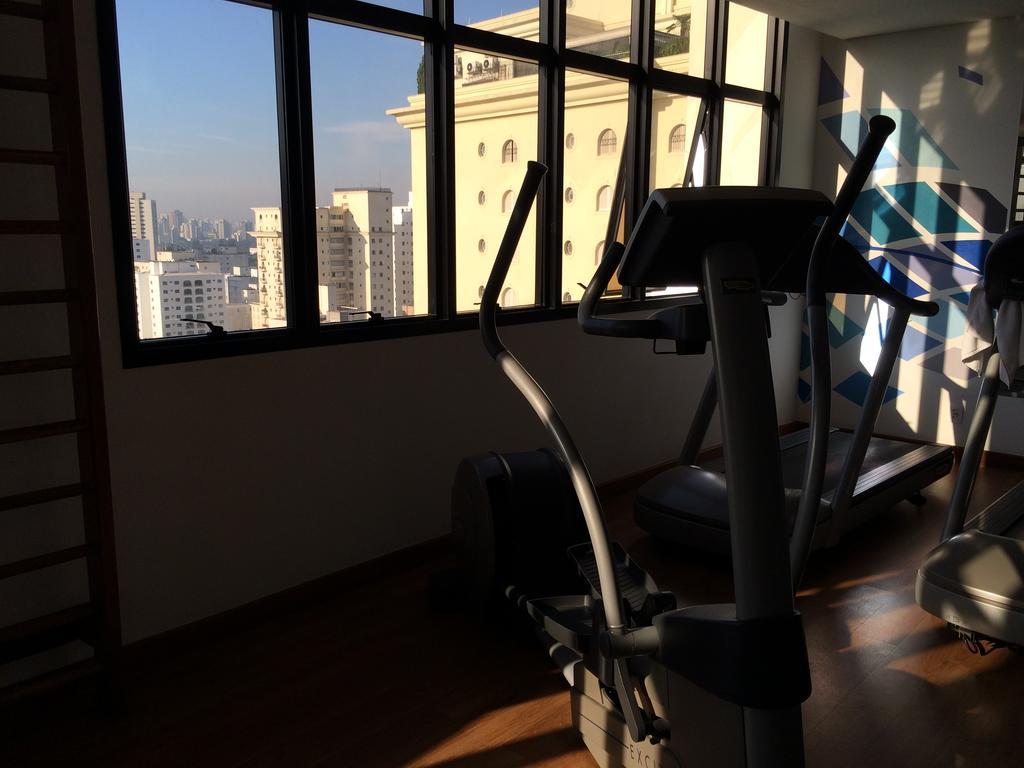 Apartamento Flat Nos Jardins Sao Paulo Dış mekan fotoğraf
